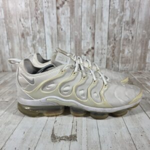 Nike Air VaporMax Plus Mens 12 Sail White Running Shoes 924453-100 Sneakers