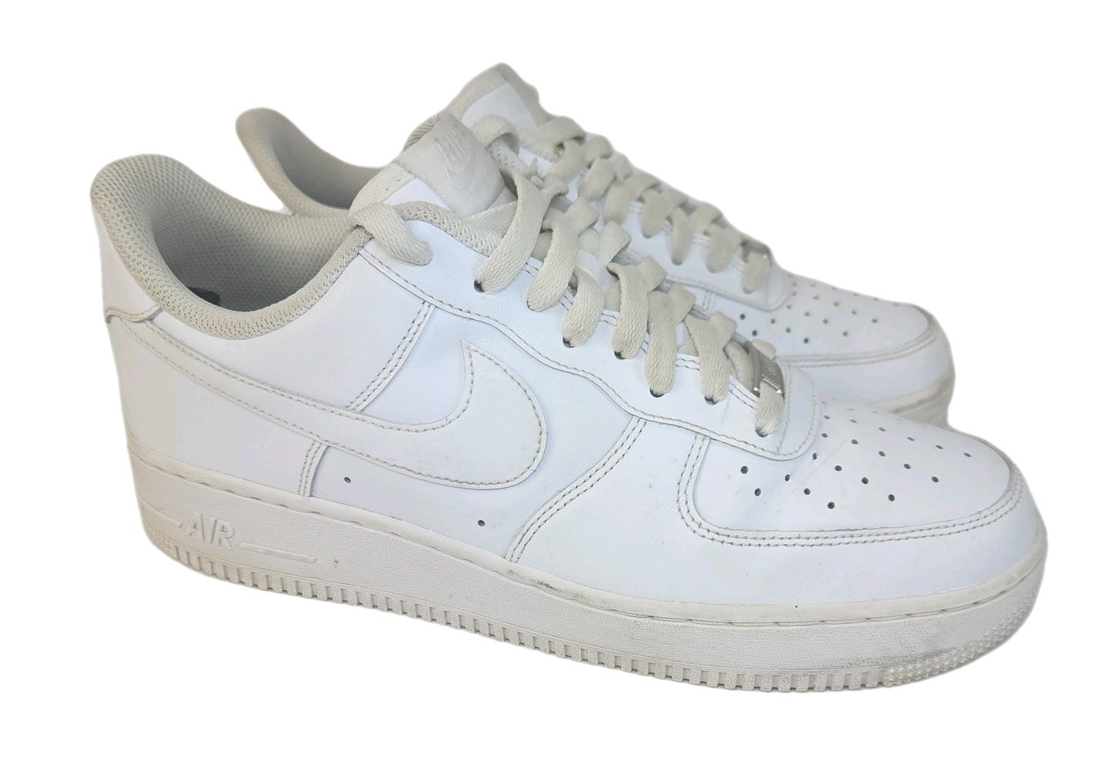 Nike Men’s Air Force 1 Low '07 White Leather Shoes 315122-111 Size (2023) Nike Men’s Air Force 1 Low '07 White Leather Shoes 315122-111 Size (2023)