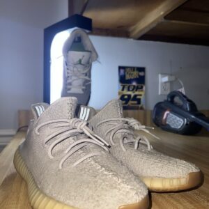 adidas Yeezy Boost 350 V2 Sesame F99710 Primeknit Gray Men's Sneaker