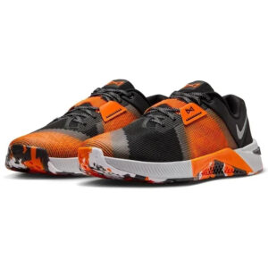 Nike Metcon 10 Training Shoes Black/Orange/Wolf Grey Men Size 10 - (HJ1875-005)