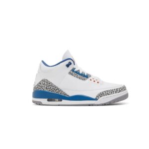 Nike Air Jordan 3 Retro "Washington Wizards" White Blue Athletic Shoe Size 11