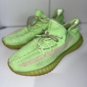 Size 11 - Adidas Yeezy Boost 350 V2 Green Glow In Dark EG5293. 1