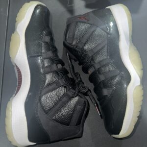 Size 10 - Air Jordan 11 Retro 72-10 Black Red 2015