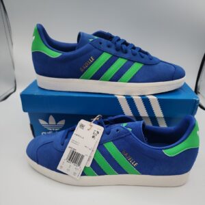 Adidas Originals Gazelle Royal Blue Energy Green JH5389 Mens Size 9.5 NEW