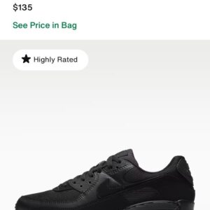 Nike Air Max 90 Triple Black 2020 CN8490-003 Black/Black-White-Black Sneaker