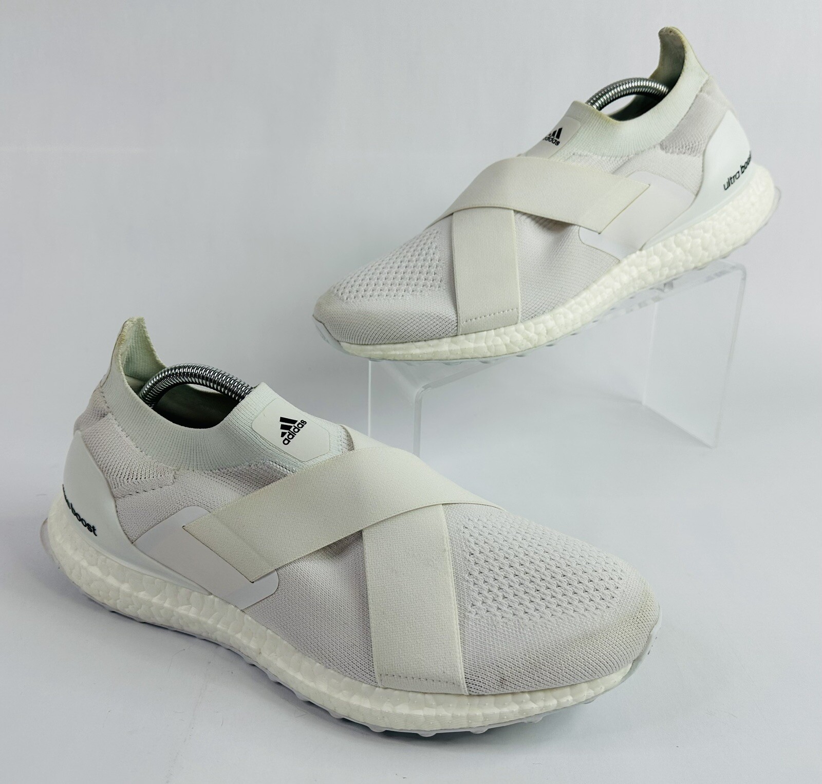 adidas UltraBoost DNA Slip-On White Parley Men's 10.5 Running Shoes GX5083 Used adidas UltraBoost DNA Slip-On White Parley Men's 10.5 Running Shoes GX5083 Used