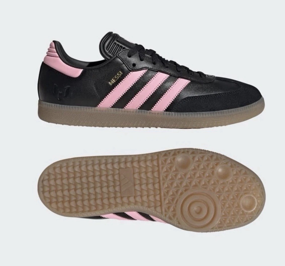Lionel Messi x adidas Samba Inter Miami CF - Debossed Away Kit Size 9.5 Lionel Messi x adidas Samba Inter Miami CF - Debossed Away Kit Size 9.5