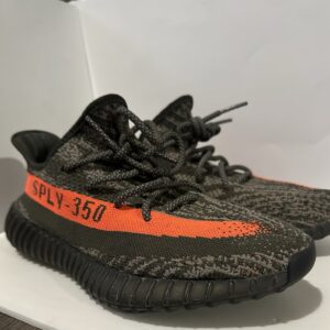 USED Adidas Yeezy Boost 350 V2 Carbon Beluga HQ7045 (Men 8) (Women 9.5)