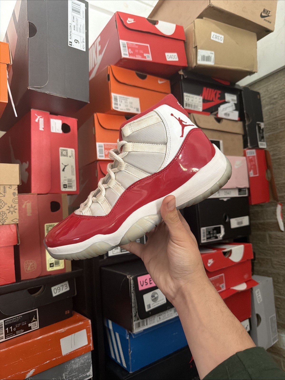 Jordan Air Jordan 11 Cherry 2022 White Red Men's Athletic CT8012-116 Jordan Air Jordan 11 Cherry 2022 White Red Men's Athletic CT8012-116
