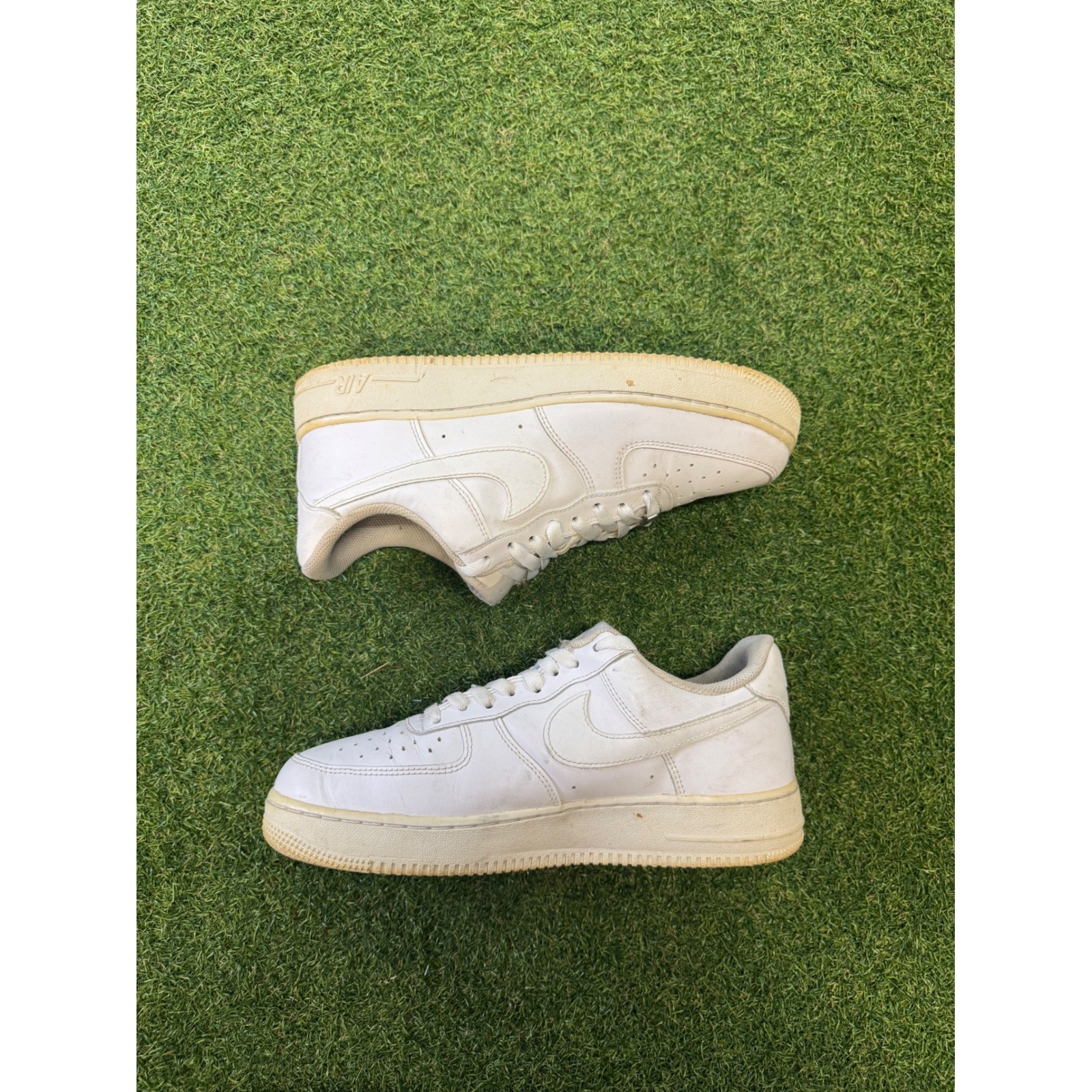 Nike Air Force 1 Low 07 White Leather Sneakers 315122-111 Mens 9 Nike Air Force 1 Low 07 White Leather Sneakers 315122-111 Mens 9 - Image 2