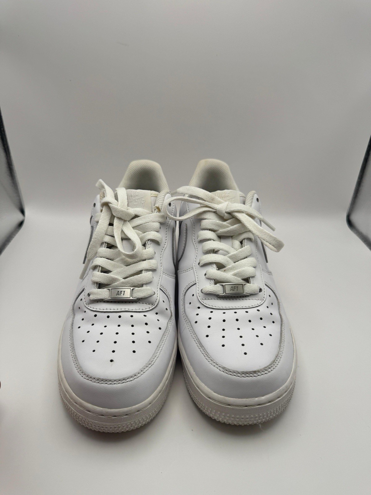 Nike Air Force 1 '07 Low Triple White Sneakers Men’s White CW2288-111 Nike Air Force 1 '07 Low Triple White Sneakers Men’s White CW2288-111 - Image 2