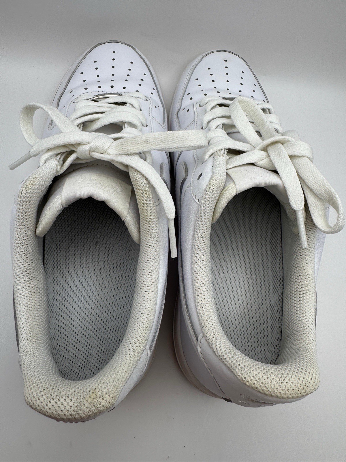 Nike Air Force 1 '07 Low Triple White Sneakers Men’s White CW2288-111 Nike Air Force 1 '07 Low Triple White Sneakers Men’s White CW2288-111 - Image 3