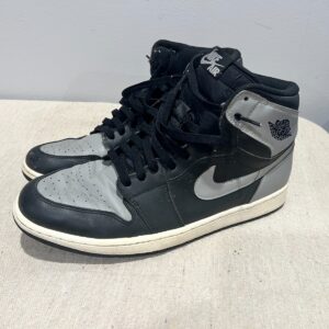 Air Jordan 1 Retro High OG Shadow Grey Black 2013  555088-014 sz 13