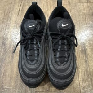Nike Air Max 97 Black Terry Cloth 921826-015 Black Men's Low Top Sneakers