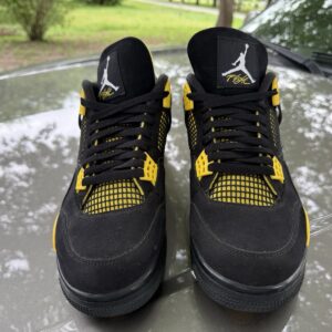 Air Jordan Black And Yellow 4