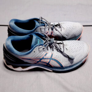 Asics Gel-Kayano 27 1011A767 Athletic Shoes Men 10 Gray Blue Running Sport Prepp