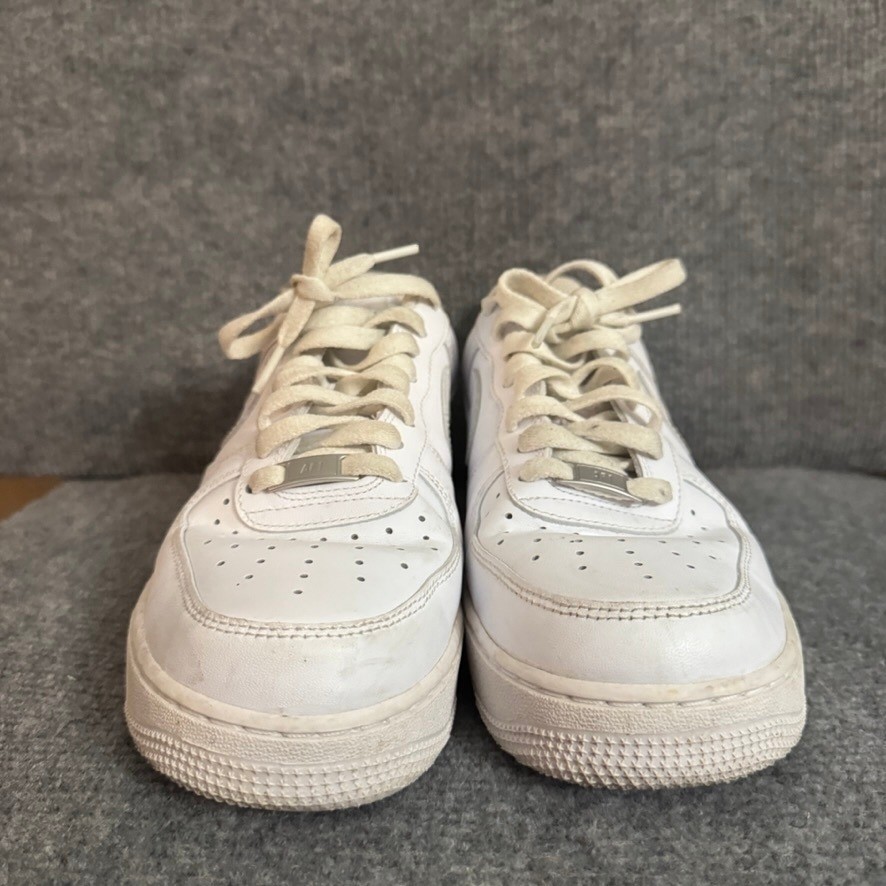Nike Air Force 1 07 Low Triple White Mens Sneakers 315122-111 Size 9.5 Nike Air Force 1 07 Low Triple White Mens Sneakers 315122-111 Size 9.5 - Image 3