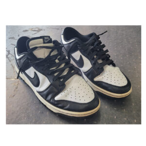 Nike Dunk Low Panda DD1391-100 Men’s Low Top Athletic Sneakers Black White