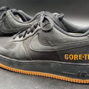 Nike Air Force 1 Low Gore-Tex Shoes Mens 9 Black Gum Sneakers CK2630-001