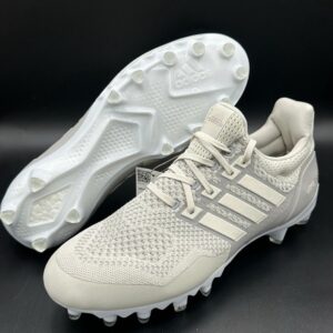Size 12 Mens Adidas Ultraboost Ultra Boost Football Cleats Talc Grey JP7409