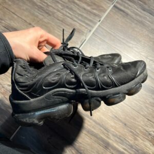 nike air vapormax plus triple black 924453 004 men 8 running shoes