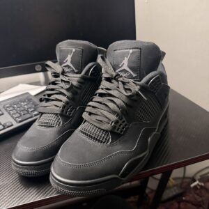 Jordan Air Jordan 4 Retro Black Cat 2020 CU1110-010 Black Mid Top Sneaker