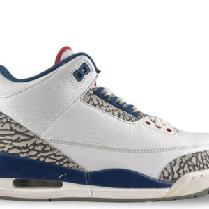 size 10m/11.5w jordan 3 retro true blue (2016) 854262 106 pre owned