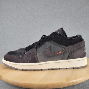 nike air jordan 1 low se craft black graphite dn1635 001 mens 12