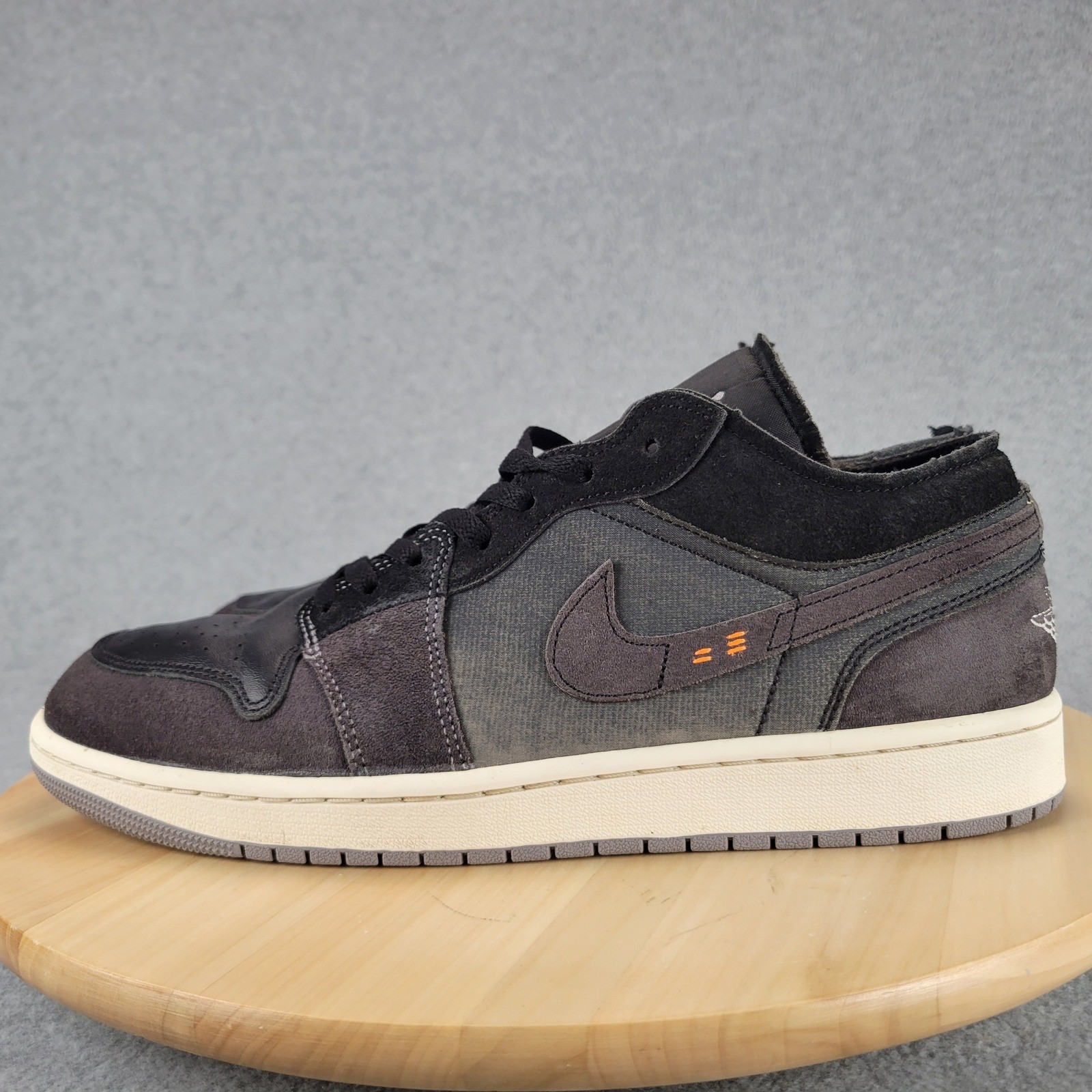 nike air jordan 1 low se craft black graphite dn1635 001 mens 12 nike air jordan 1 low se craft black graphite dn1635 001 mens 12
