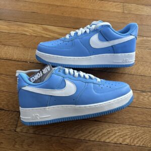 nike air force 1 low color of the month university blue dm0576 400 nby men’s 9.5