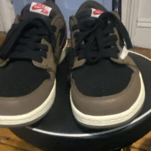 jordan air jordan 1 low travis scott mocha black/dark mocha/sail cq4277 001