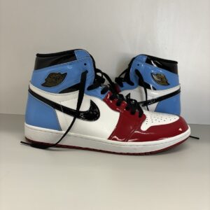nike jordan 1 retro og high fearless blue red white leather (ck5666 100) sz 11.5