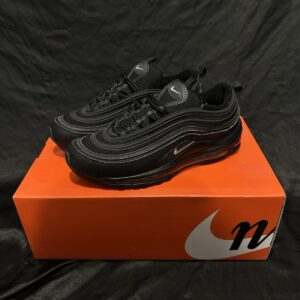 Nike Air Max 97 Black Terry Close Anthracite 921826-015 Men’s Size 9.5