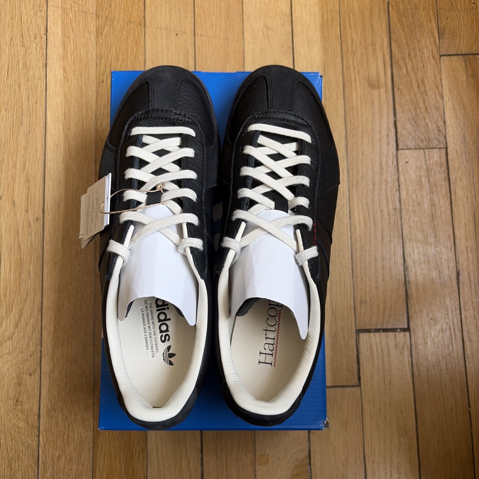 new adidas bw army hartcopy black size 9 uk/9.5 us new adidas bw army hartcopy black size 9 uk/9.5 us