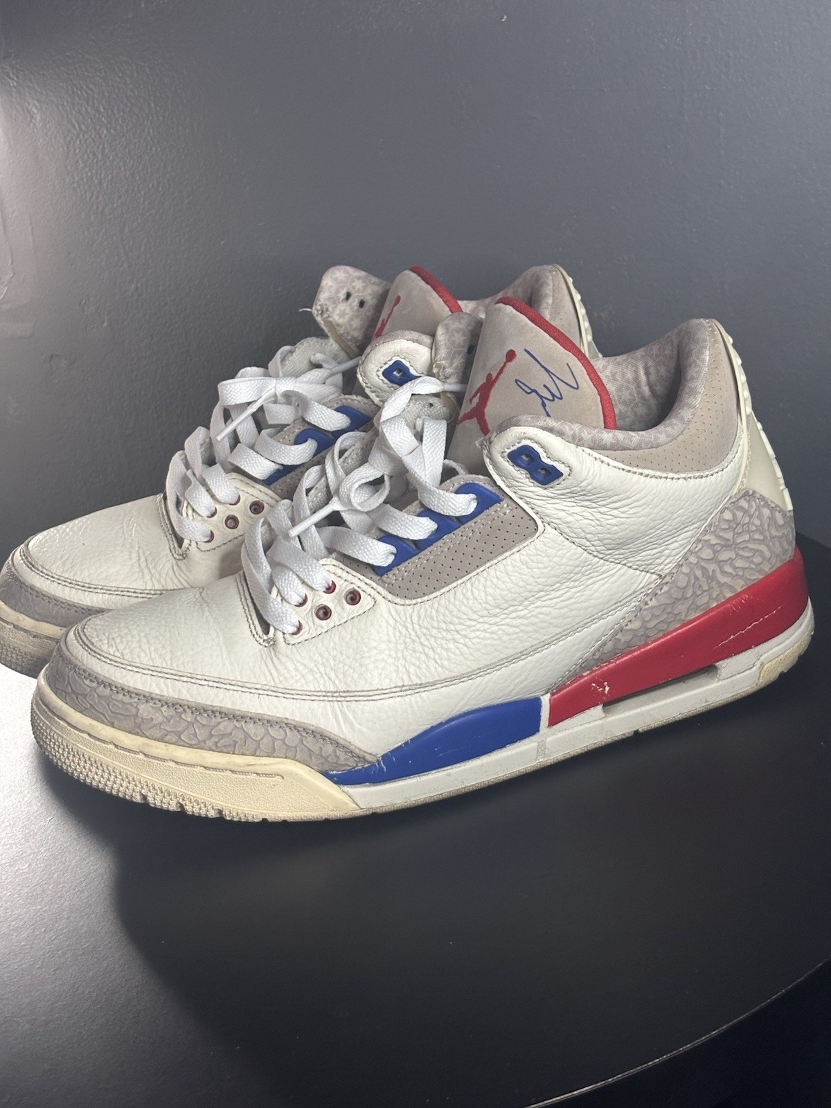 Jordan Air Jordan 3 Retro International Flight 2018 White/Red/Blue 136064-140 Jordan Air Jordan 3 Retro International Flight 2018 White/Red/Blue 136064-140