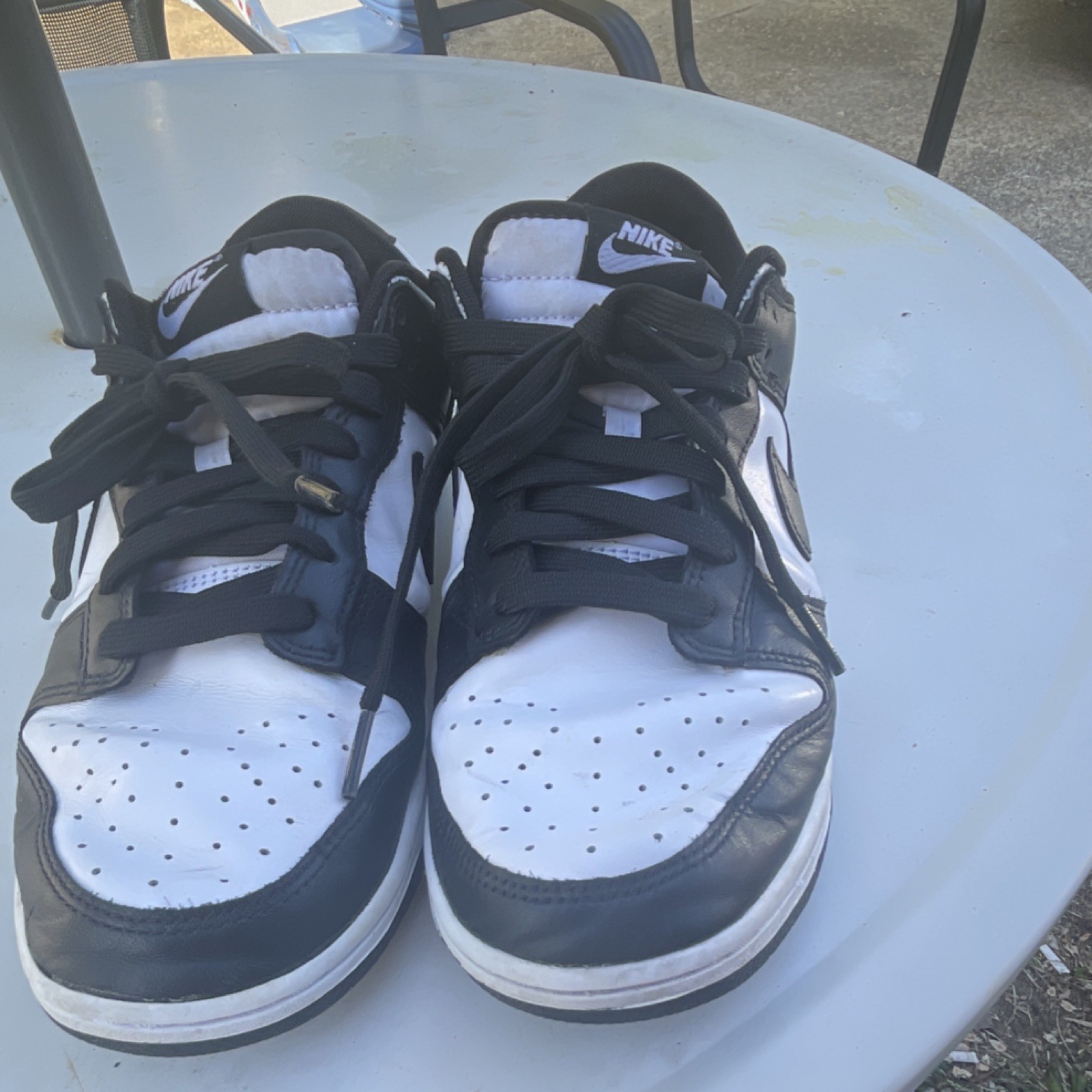 nike dunk low panda black white dd1391 100 men's athletic sneaker nike dunk low panda black white dd1391 100 men's athletic sneaker