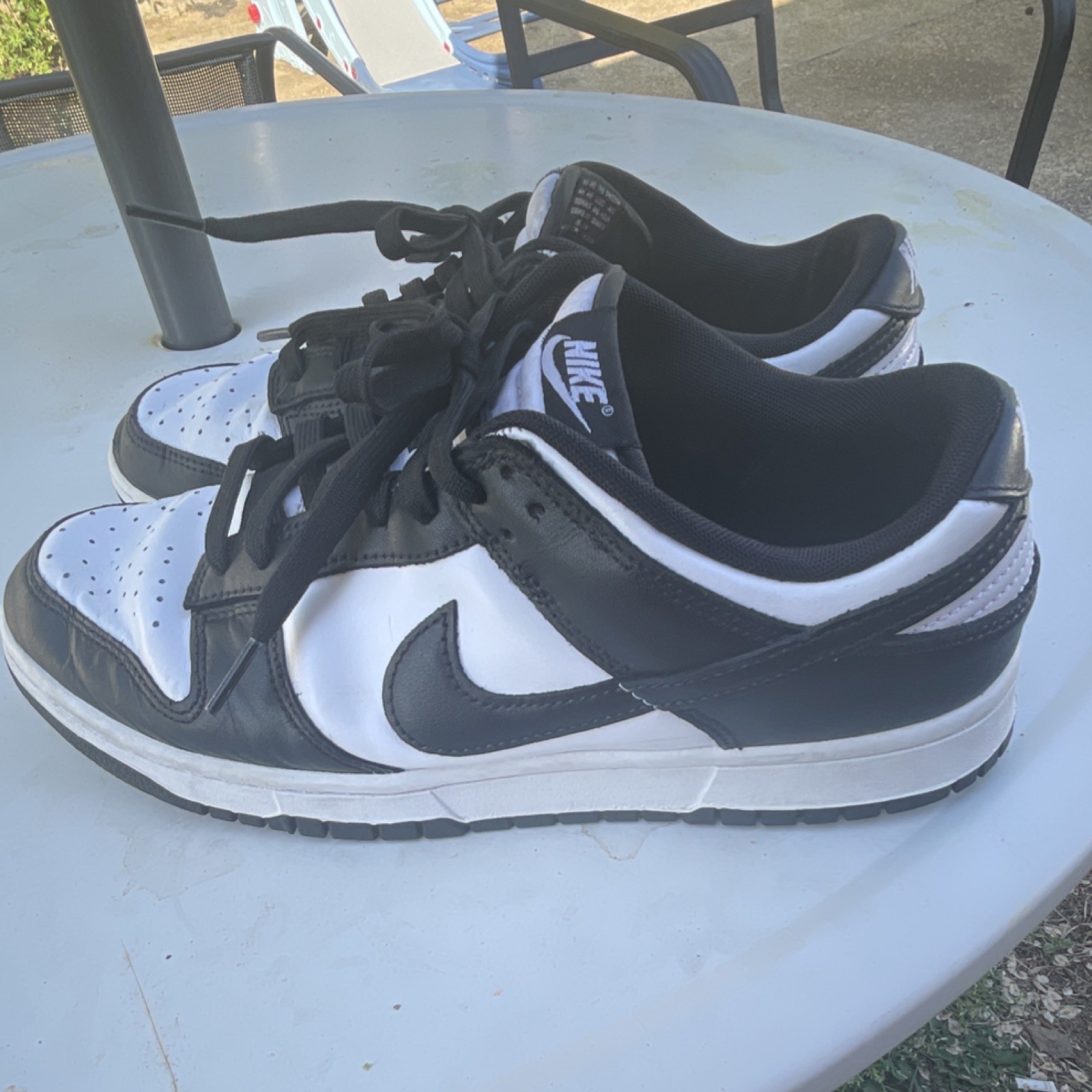 nike dunk low panda black white dd1391 100 men's athletic sneaker nike dunk low panda black white dd1391 100 men's athletic sneaker