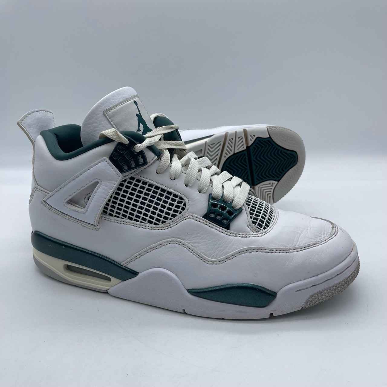 nike air jordan 4 fq8138 103 men's size 10.5 basketball shoes green sneakers nike air jordan 4 fq8138 103 men's size 10.5 basketball shoes green sneakers