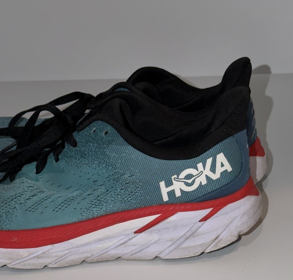 hoka clifton 8 road running sneakers shoes 10 d real teal aquarelle 1119393 hoka clifton 8 road running sneakers shoes 10 d real teal aquarelle 1119393