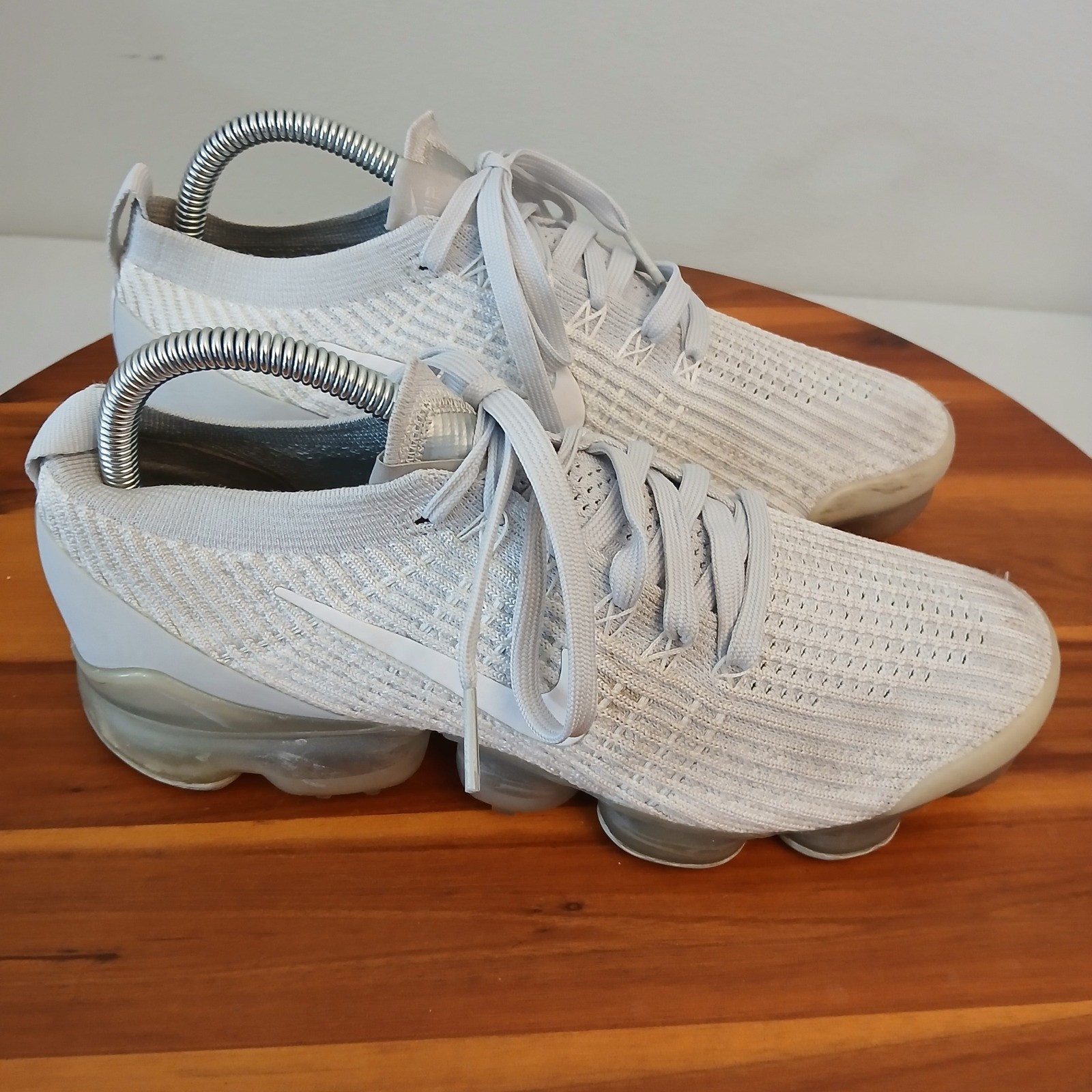 nike air vapormax flyknit 3 mens 7.5 grey pure platinum running shoes aj6900 102 nike air vapormax flyknit 3 mens 7.5 grey pure platinum running shoes aj6900 102