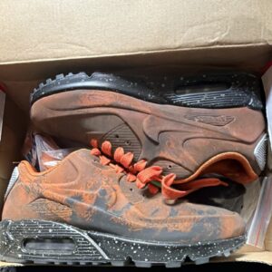 Nike Air Max 90 QS Mars Stone Magma Orange Mars Landing Sneaker CD0920-600 Men's