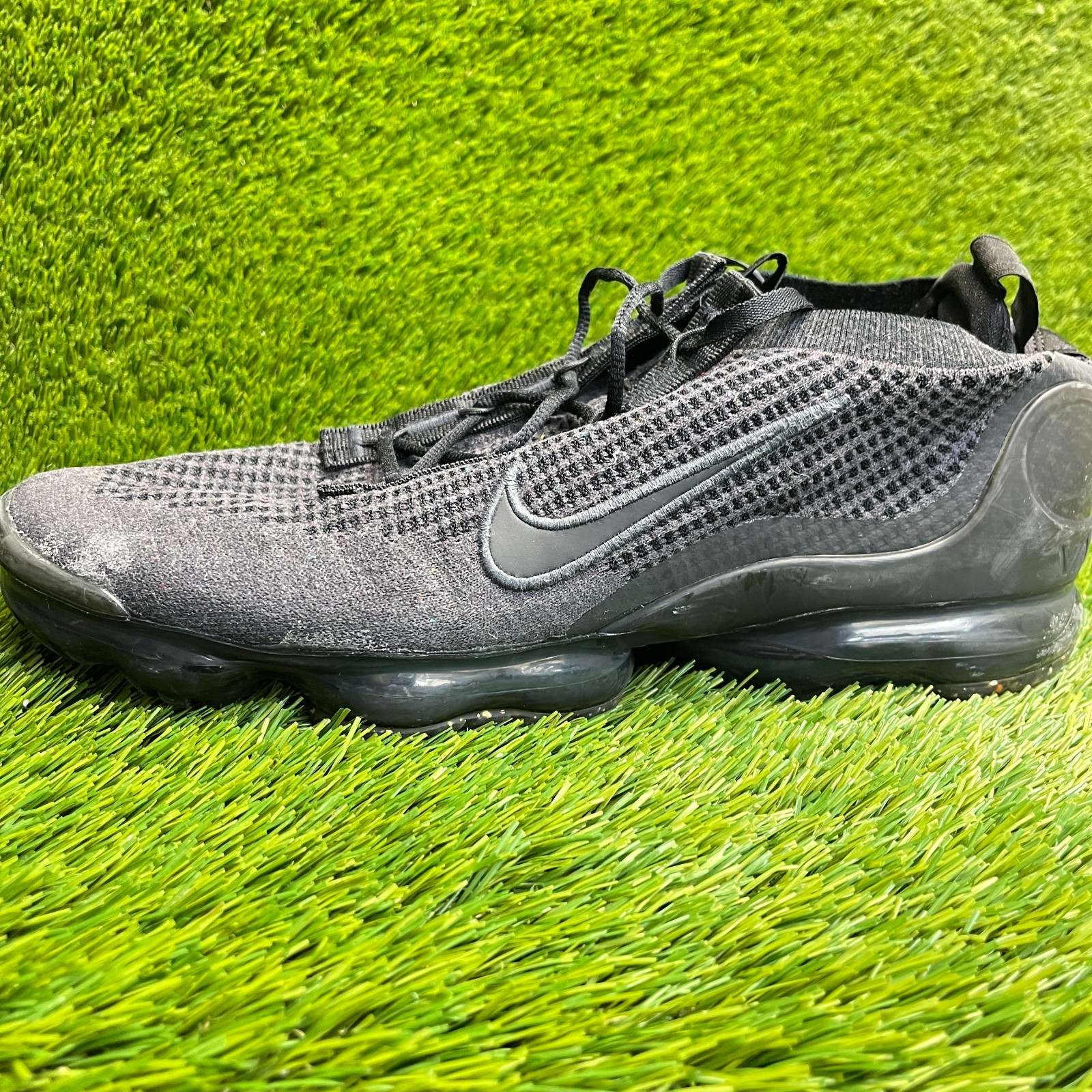 nike air vapormax flyknit 2021 mens size 13 black running walking shoes sneakers nike air vapormax flyknit 2021 mens size 13 black running walking shoes sneakers