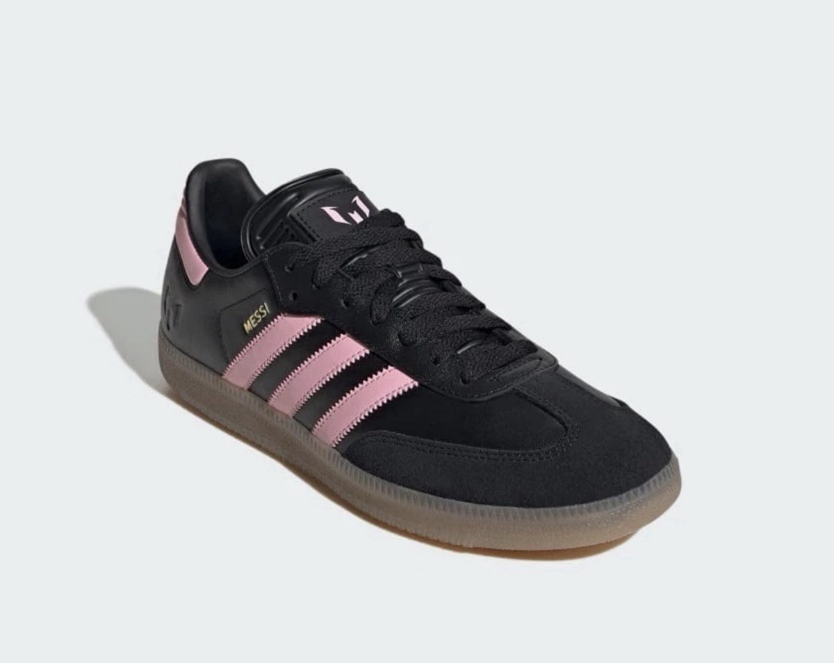 lionel messi x adidas samba inter miami cf debossed away kit size 9.5 lionel messi x adidas samba inter miami cf debossed away kit size 9.5