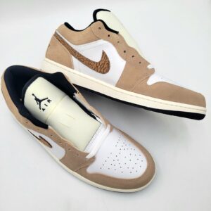 men's size 14 air jordan 1 se low brown elephant dz4130 201