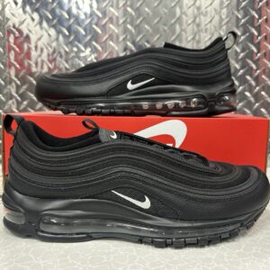 men’s 9 nike air max 97 black terry cloth 921826 015