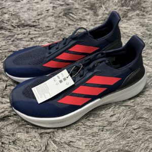 adidas ultraboost 5x dark blue lucid red running shoes men’s size 11 (js1929)