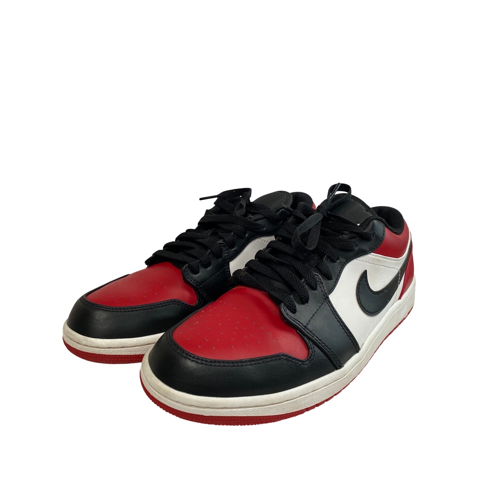 nike air jordan 1 low bred toe mens size 9 red black white 553558 612 2021 nike air jordan 1 low bred toe mens size 9 red black white 553558 612 2021