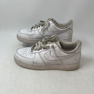 nike mens air force 1 07 cw2288 111 white leather low top sneaker shoes size 8