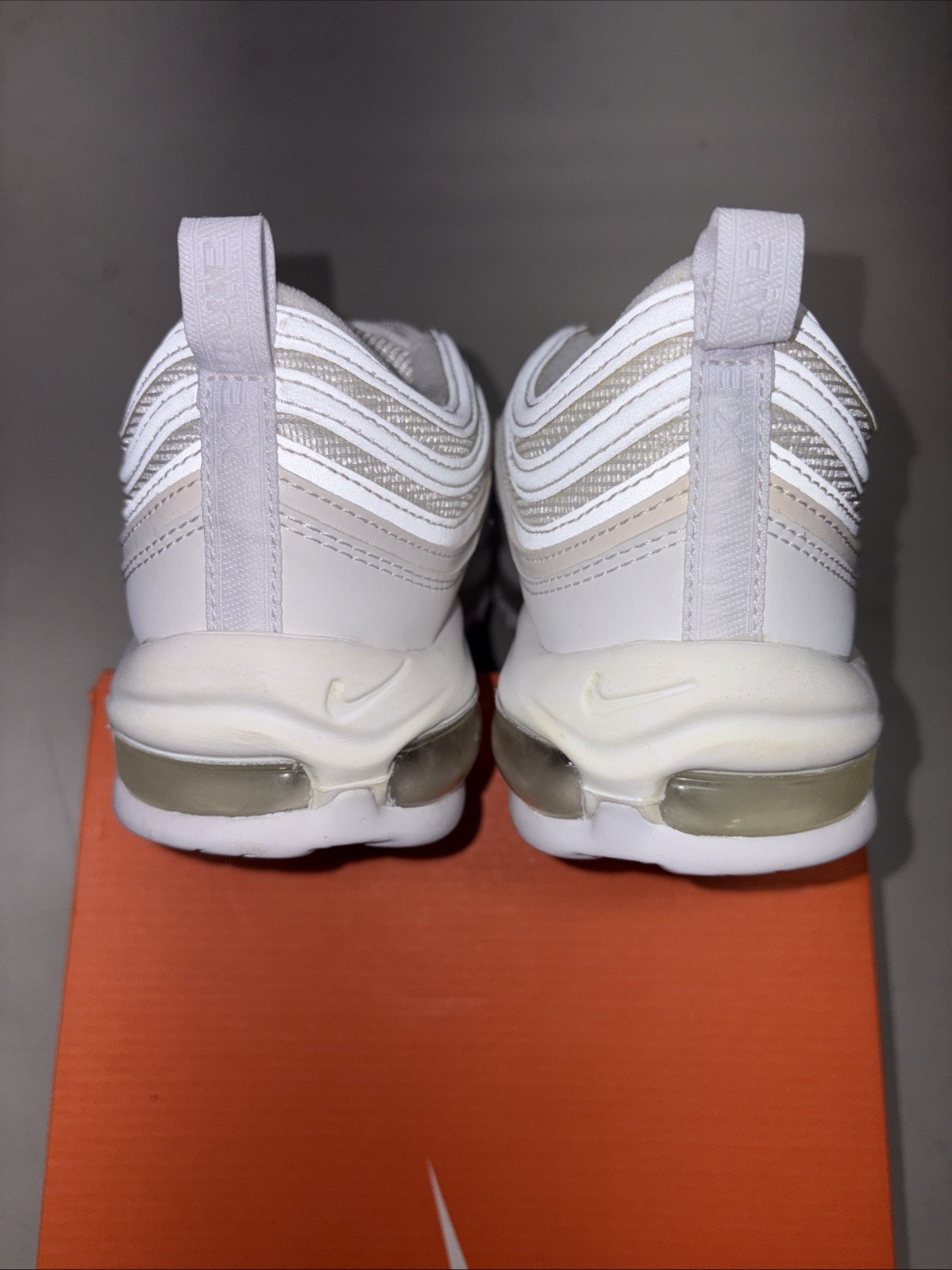 nike air max 97 triple white wolf gray 921826 101 size 7.5 men nike air max 97 triple white wolf gray 921826 101 size 7.5 men