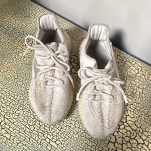 adidas yeezy boost 350 v2 cream white primeknit woman’s athletic sneaker lace up
